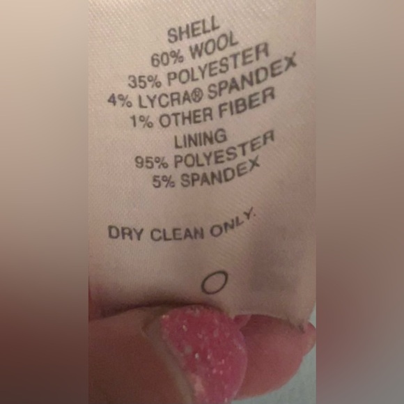 Classiques Entier blazer Grey with Silver sparkle pinstripe size 10 - Picture 13 of 13